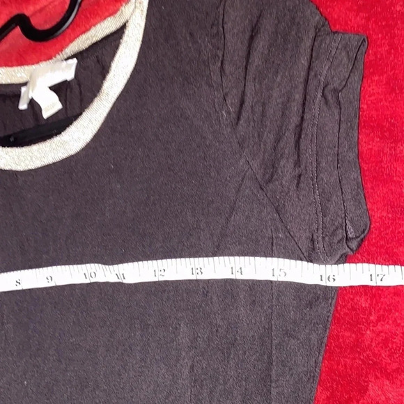 Michael Kors black knit sequins  crew neck maxi dress Sz S - Picture 9 of 15